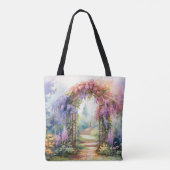 Floral Arch Landscape トートバッグ (裏面)