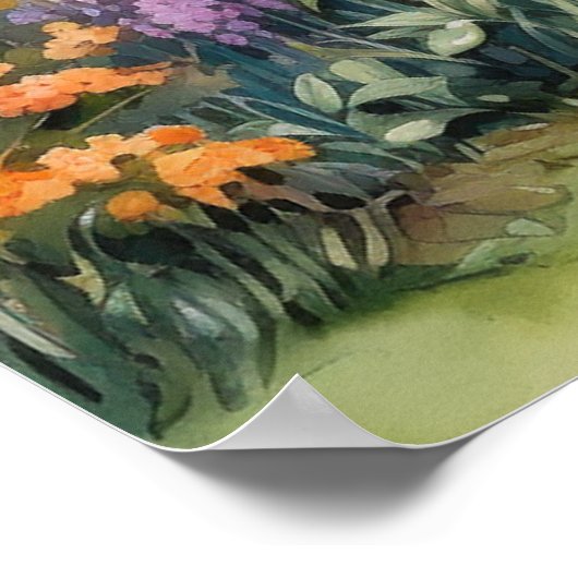 Floral Arch Landscape ポスター (角)