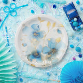 Floral art  ペーパープレート (パーティー)