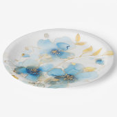 Floral art  ペーパープレート (アングル)