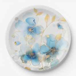Floral art  ペーパープレート