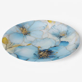 Floral art  ペーパープレート (アングル)