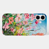 Floral art design iphone case Case-Mate iPhoneケース (裏面 (横))