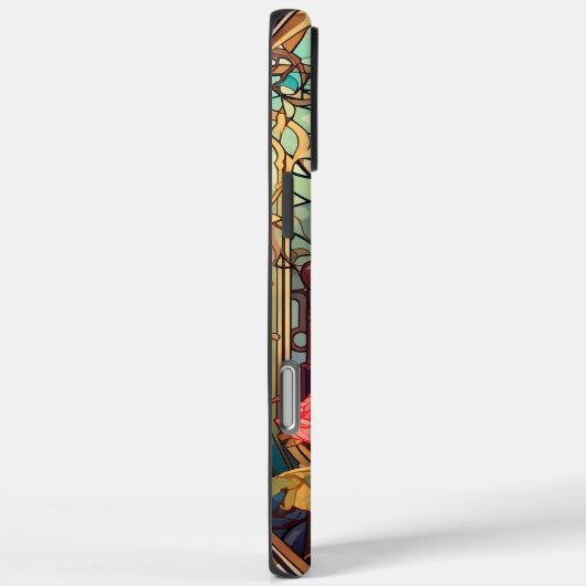 Floral Art Nouveau Inspired Case-Mate iPhoneケース (裏面 / 右)