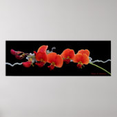 Floral Art Poster ポスター (正面)