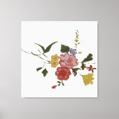  Floral Artwork Japanese Flower キャンバスプリント (正面)