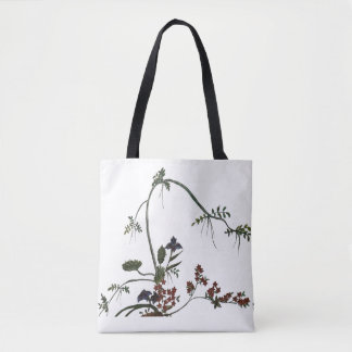 Floral Artwork Japanese Flower トートバッグ