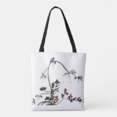 Floral Artwork Japanese Flower トートバッグ (裏面)