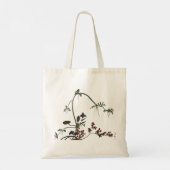 Floral Artwork Japanese Flower トートバッグ (裏面)