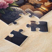 Floral Attic Spa Peaceful Jacuzzi Retreat ジグソーパズル (側面)