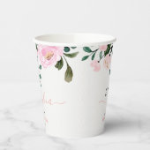 Floral Baby in Bloom 紙コップ (左)