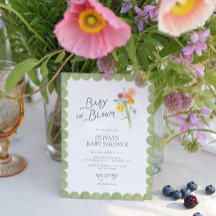 Floral Baby in Bloom Baby Shower