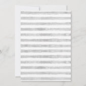 Floral baby lion Baby Shower Invitation 招待状 (裏面)