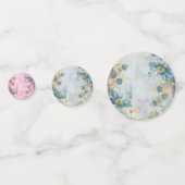 Floral Baby Shower コンフェッティ (正面)