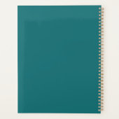 Floral Background | Vibrant Artistic Design プランナー手帳 (裏面)