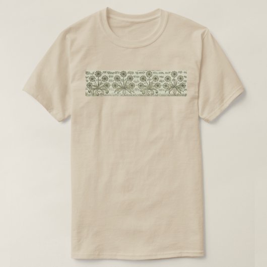 Floral Band Tシャツ (デザイン正面)