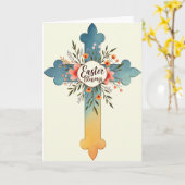 Floral Blessing Season Card カード (黄色い花)