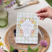 Floral Bloom Baby Shower 招待状