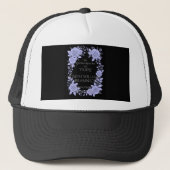 FLORAL BLUE. IN LOVING MEMORY KEEPSAKE, キャップ (正面)