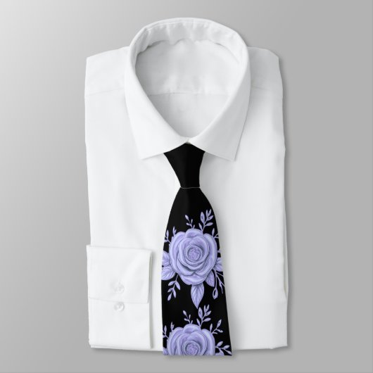 FLORAL BLUE Tie ネクタイ (タイ)