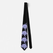 FLORAL BLUE Tie ネクタイ (正面)
