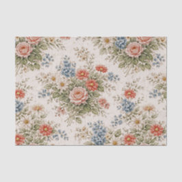 Floral Blush Garden Heirloom Pattern 薄葉紙