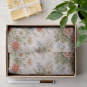 Floral Blush Garden Heirloom Pattern 薄葉紙 (ギフト)