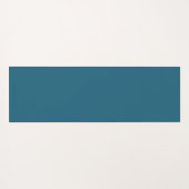 Floral Boho Pattern Custom Name Yoga Mat ヨガマット (裏面(横))