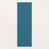 Floral Boho Pattern Custom Name Yoga Mat ヨガマット (裏面)