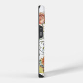 Floral boho phonecase iPhoneケース (右側面)