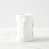 Floral Boho Rainbow Bone China Mug ボーンチャイナマグカップ (裏面)
