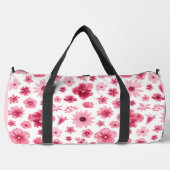 Floral bolsa de deporte ダッフルバッグ (正面)