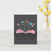 Floral Book A New Chapter Begins Retired 2026 Reti カード (黄色い花)
