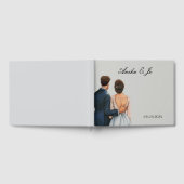 Floral Botanical wedding  ゲストブック (全面)