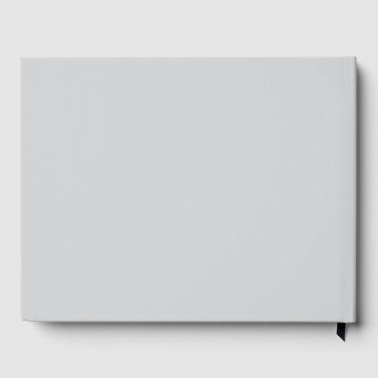 Floral Botanical wedding ゲストブック (裏面)