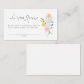 Floral Bouquet エンクロージャーカード (正面/裏面)