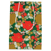 Floral Bouquet ミディアムペーパーバッグ (裏面)