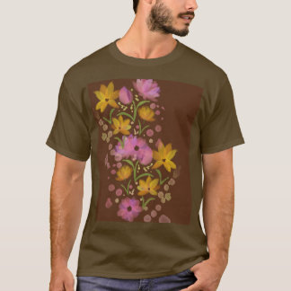 FLORAL BOUQUET ART Tシャツ