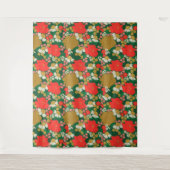 Floral Bouquet Bridal Shower タペストリー (正面)