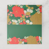 Floral Bouquet Bridal Shower プレイスカード (外部開封)