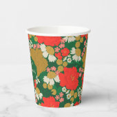 Floral Bouquet Bridal Shower 紙コップ (左)