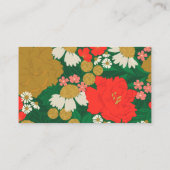 Floral Bouquet Bridal Shower Invitation Insert エンクロージャーカード (裏面)