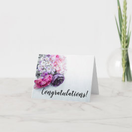 Floral Bouquet Greeting Card カード