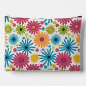 Floral Bouquet Pattern with Leaves elegant アクセサリーポーチ (正面)