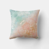 Floral bouquet purple garden クッション (裏面)