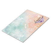 Floral bouquet purple garden ノートパッド (アングル)