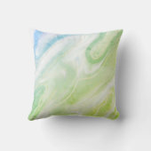 Floral bouquet romantic serenity butterflies クッション (裏面)