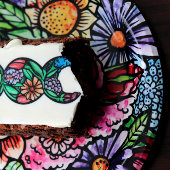 Floral Bouquet Spring Flower ペーパープレート