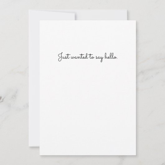 Floral Bouquet Watercolor Illustration Customize (裏面)