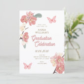 Floral branch graduation 招待状 (スタンド正面)